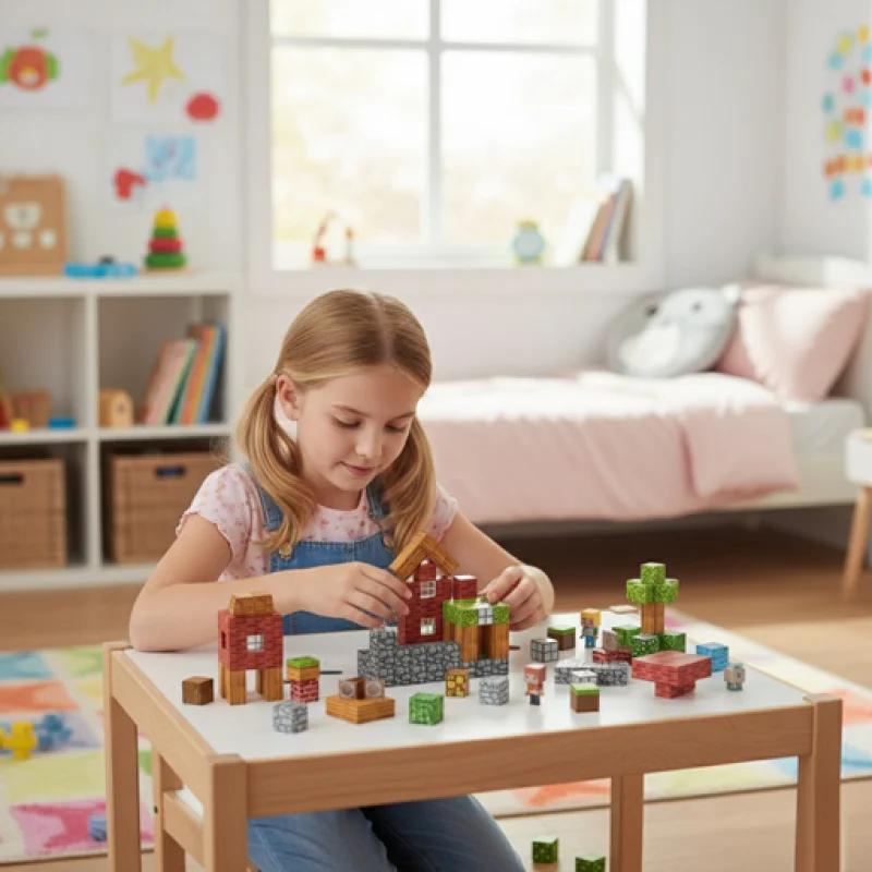 STEM магнитни кубчета - Фермерска Къща