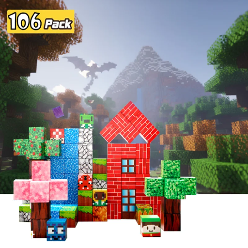 STEM магнитни кубчета - Приключение в гората